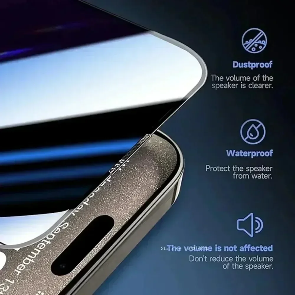 Huawei Nova 12 - Staubfreie Installation Anti-Spy Blickschutzfolie für Huawei