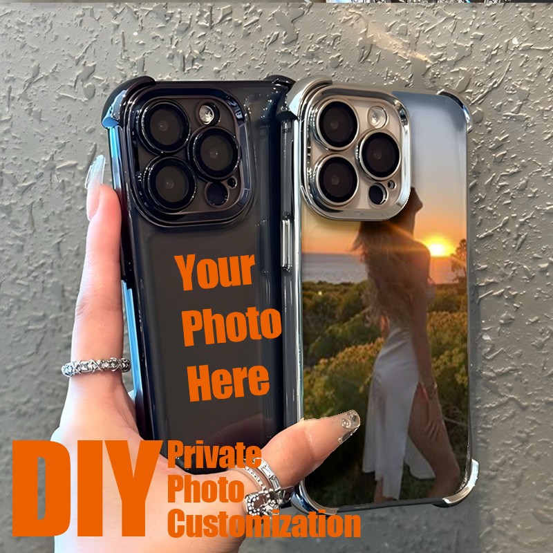 Oppo A78 - Luxuriöse, personalisierte DIY-Foto-Plating-Handyhülle für Oppo A6C