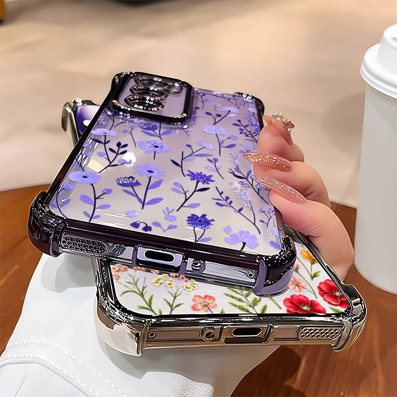 Aquarell-Blumenmuster Handyhül – Oppo A78 Bewertung und Preis