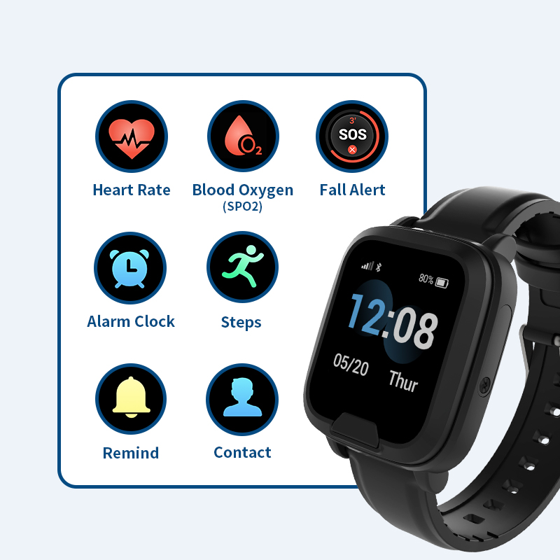 4G GPS-Tracking-Armband mit He – Fall Detection Watch Bewertung und Preis